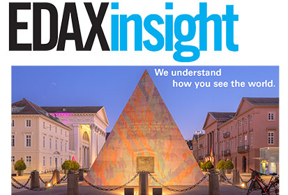 下载您的免费版EDAX Insight通讯的八月刊