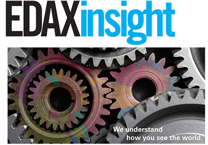 下载免费的《EDAX Insight》十月刊