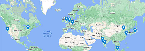 EDAX Worldwide Locations